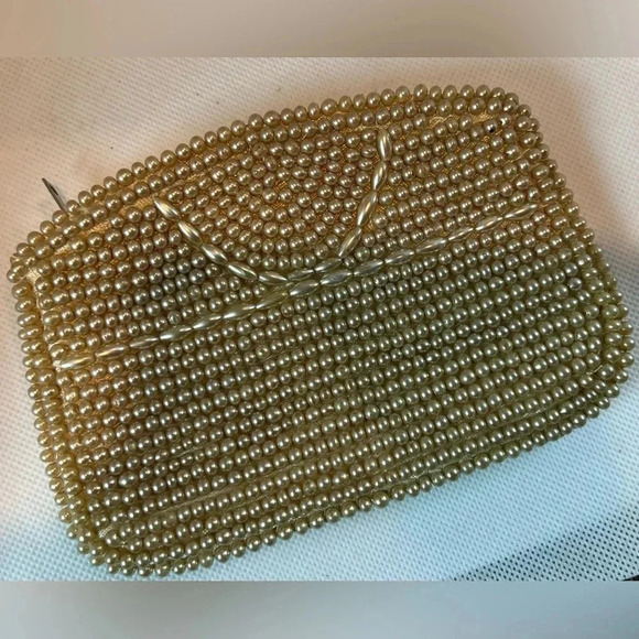 VINTAGE: Art-Deco ladies beaded coin purse. - Picture 13 of 13